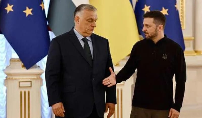 Moment stânjenitor la Kiev