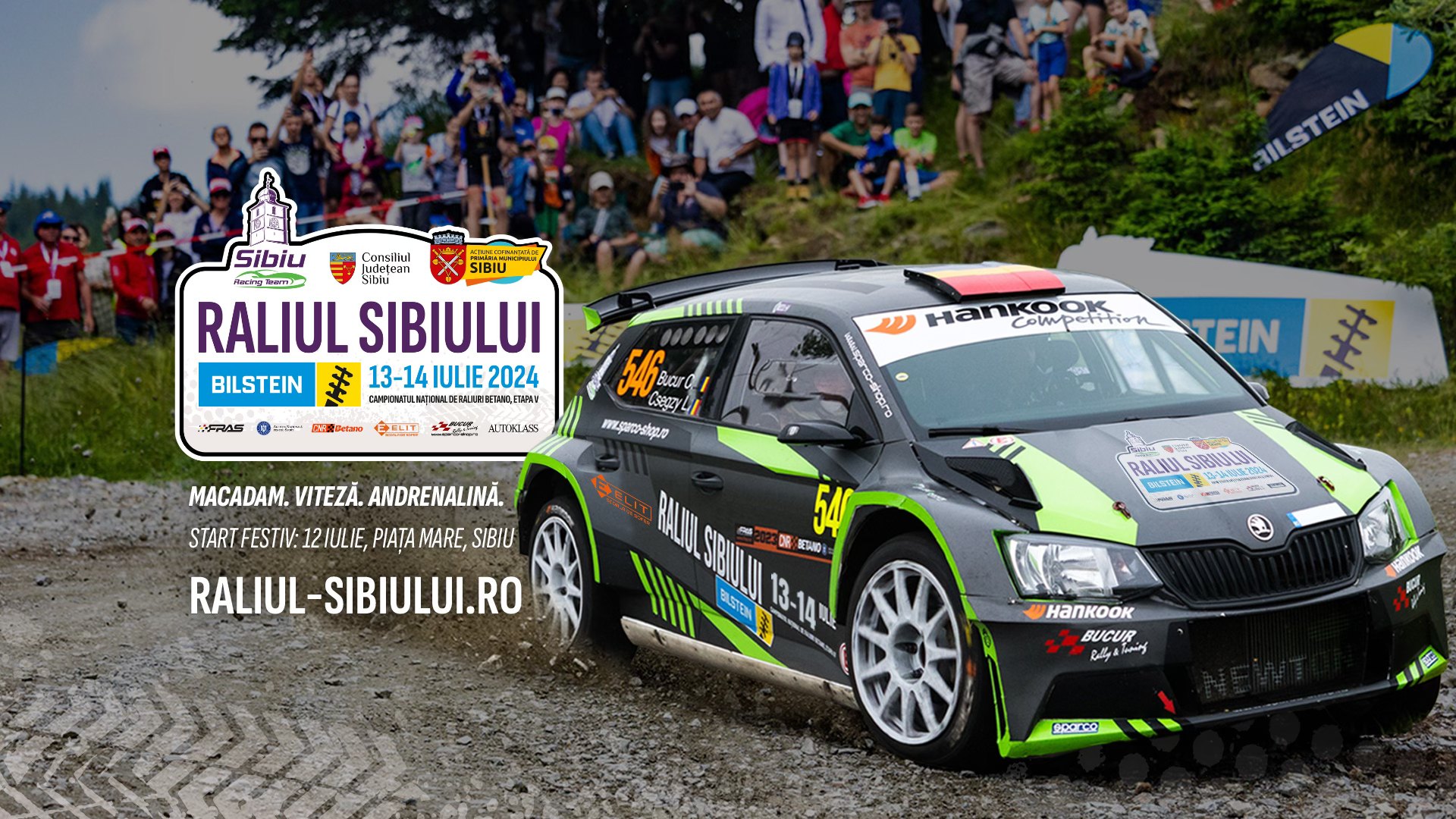 Un raliu dă peste cap Sibiul