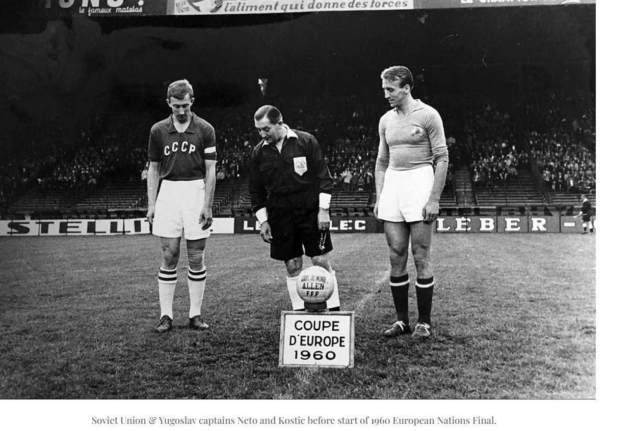 Finala CE de Fotbal, între state care nu mai există