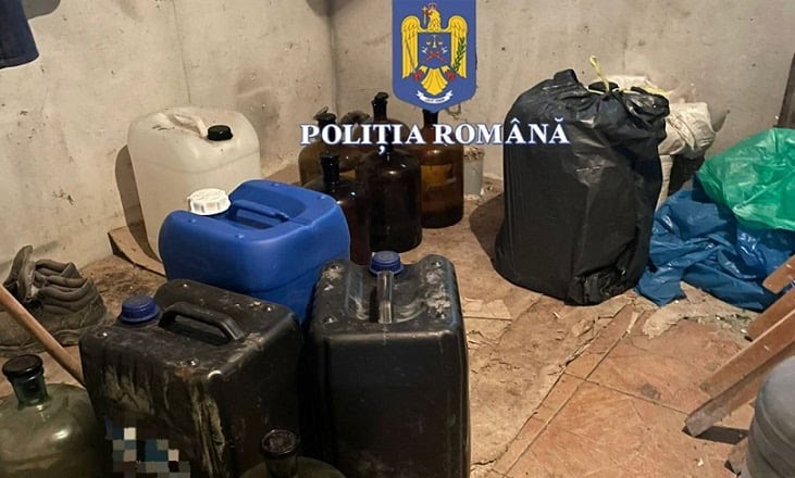 Căutător de aur luat pe sus de polițişti