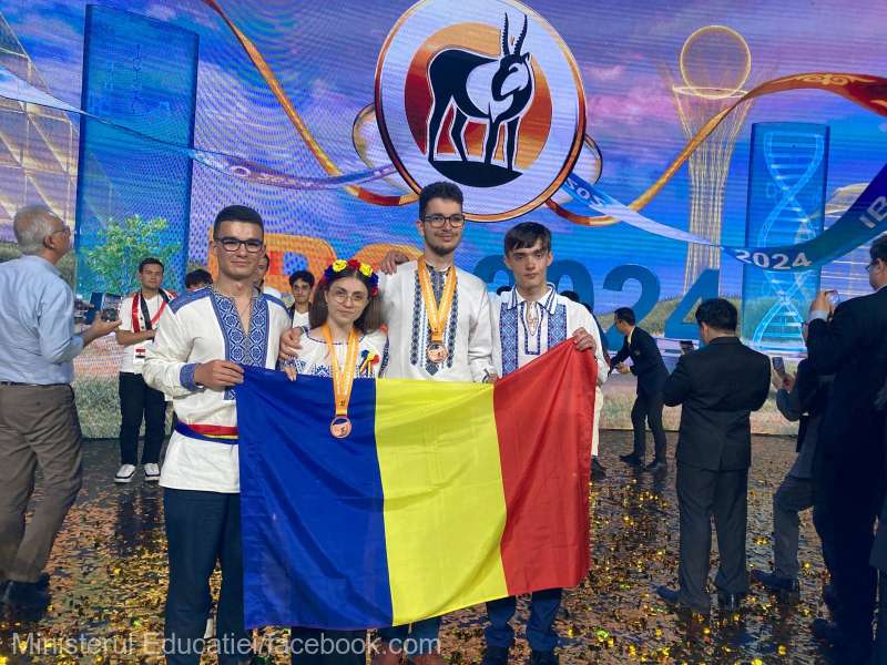 Olimpiada Internaţională de Biologie, medalii pentru elevii români