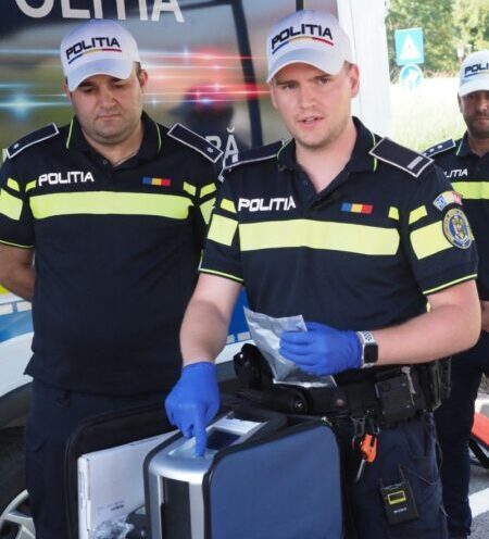 Poliţiştii şi-au prezentat aparatele drugtest