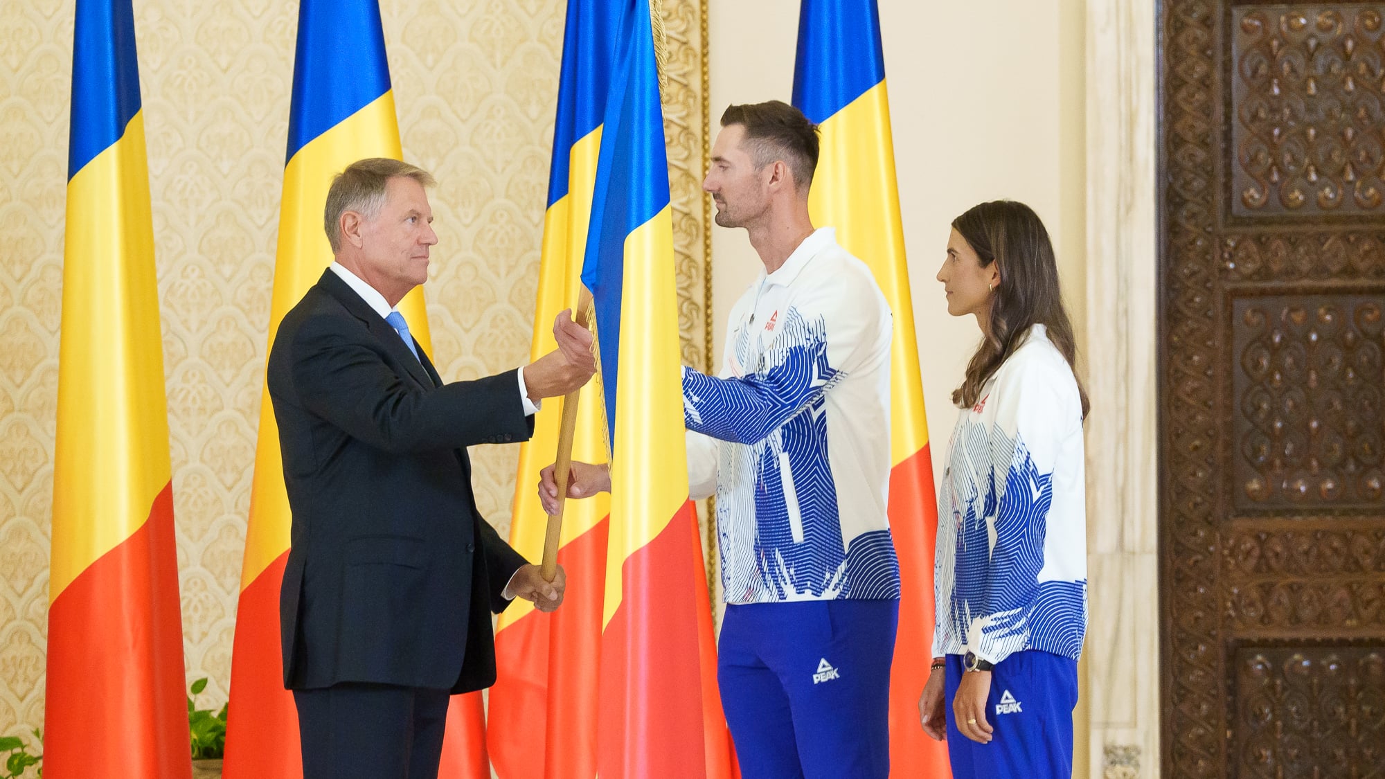 Iohannis i-a primit la Cotroceni pe sportivii calificați la JO de la Paris