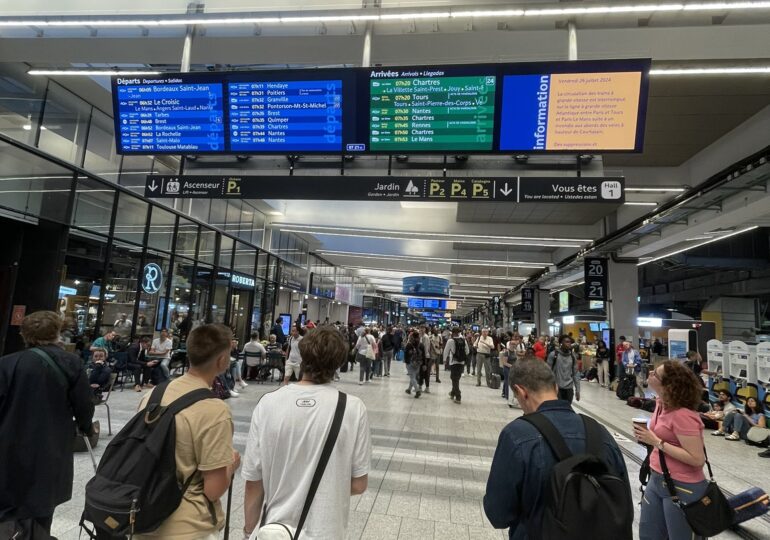 Atacuri asupra sistemului feroviar francez înainte de deschiderea Jocurilor Olimpice