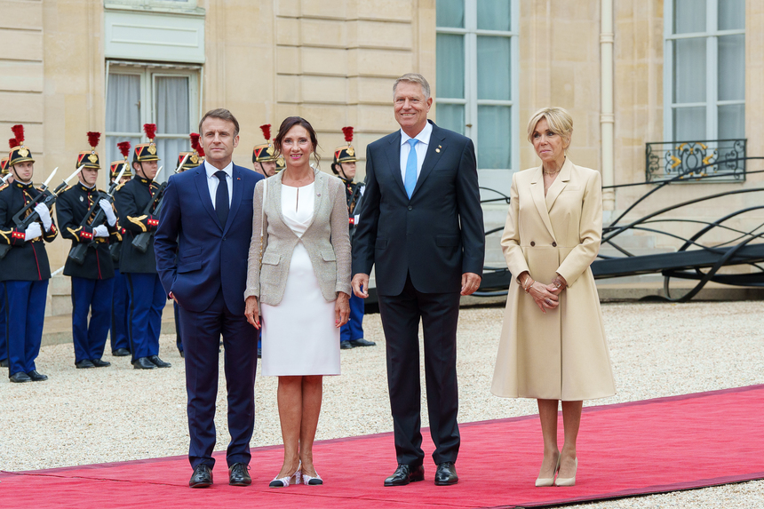 Cuplurile Iohannis şi Macron. Care-i mai arătos?