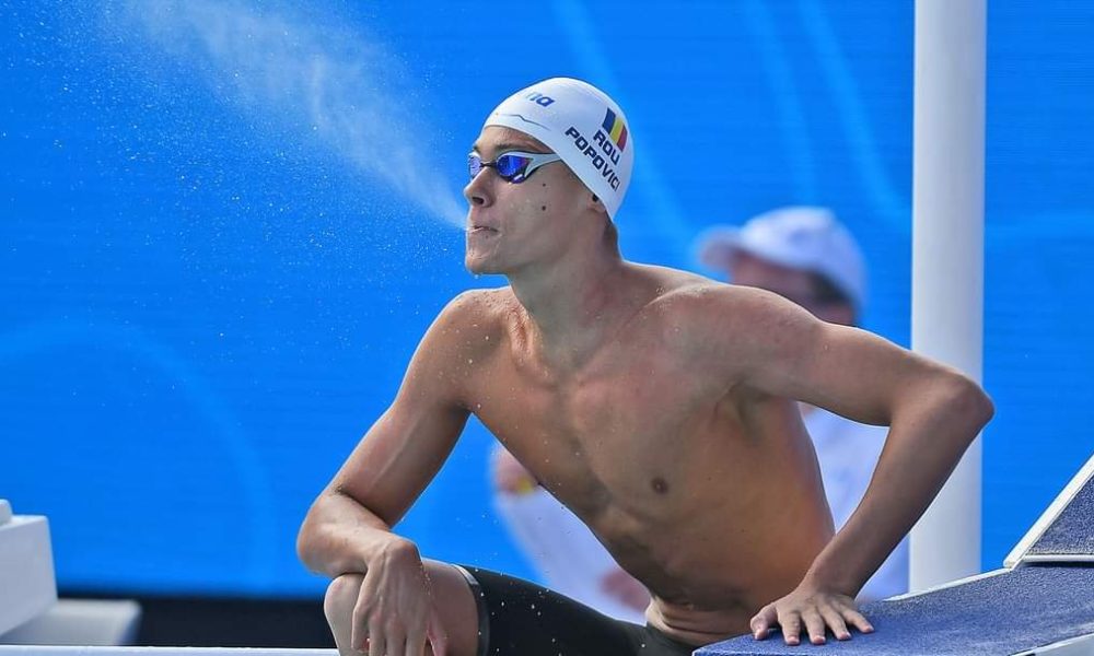 David Popovici surprinde înainte de CM de natație