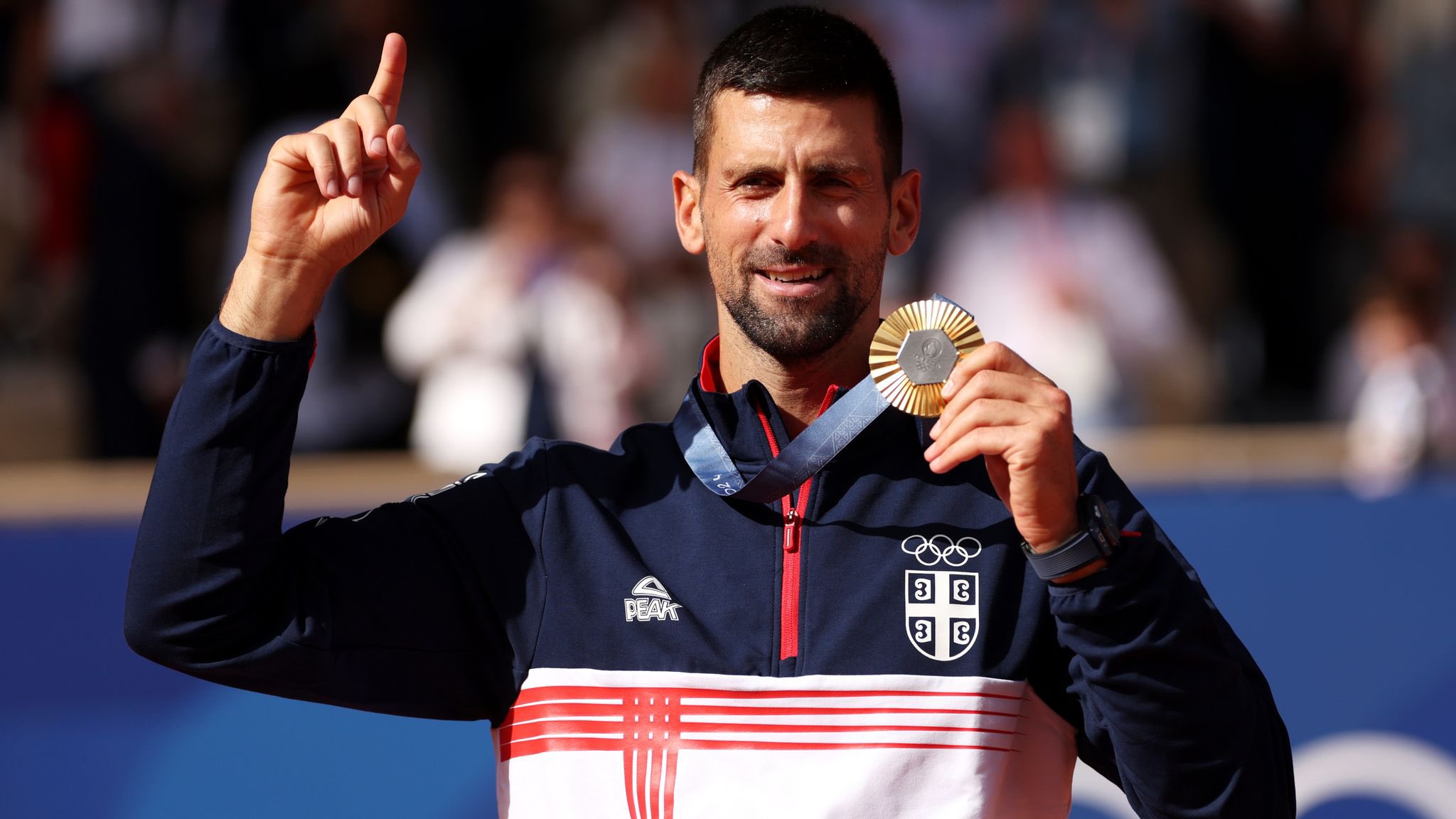 Djokovic şi Dumnezeu. Imagini pe care nu le-ai văzut la televizor!