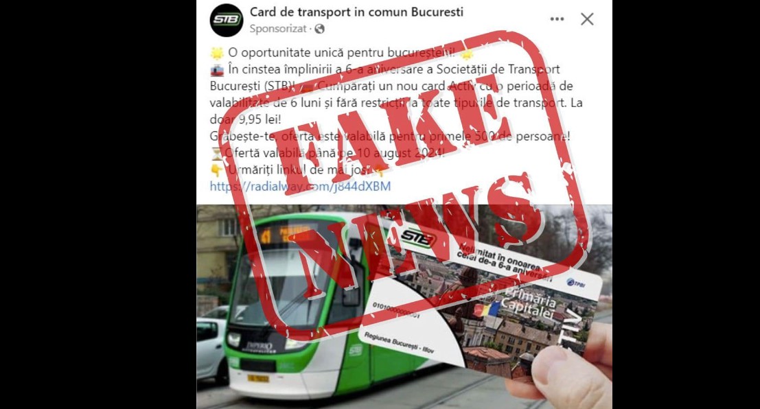 Mesaj fals de la STB. L-ai primit și tu?