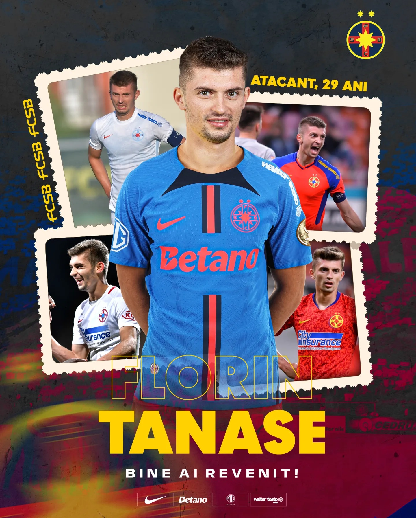 Florin Tănase s-a întors la FCSB!