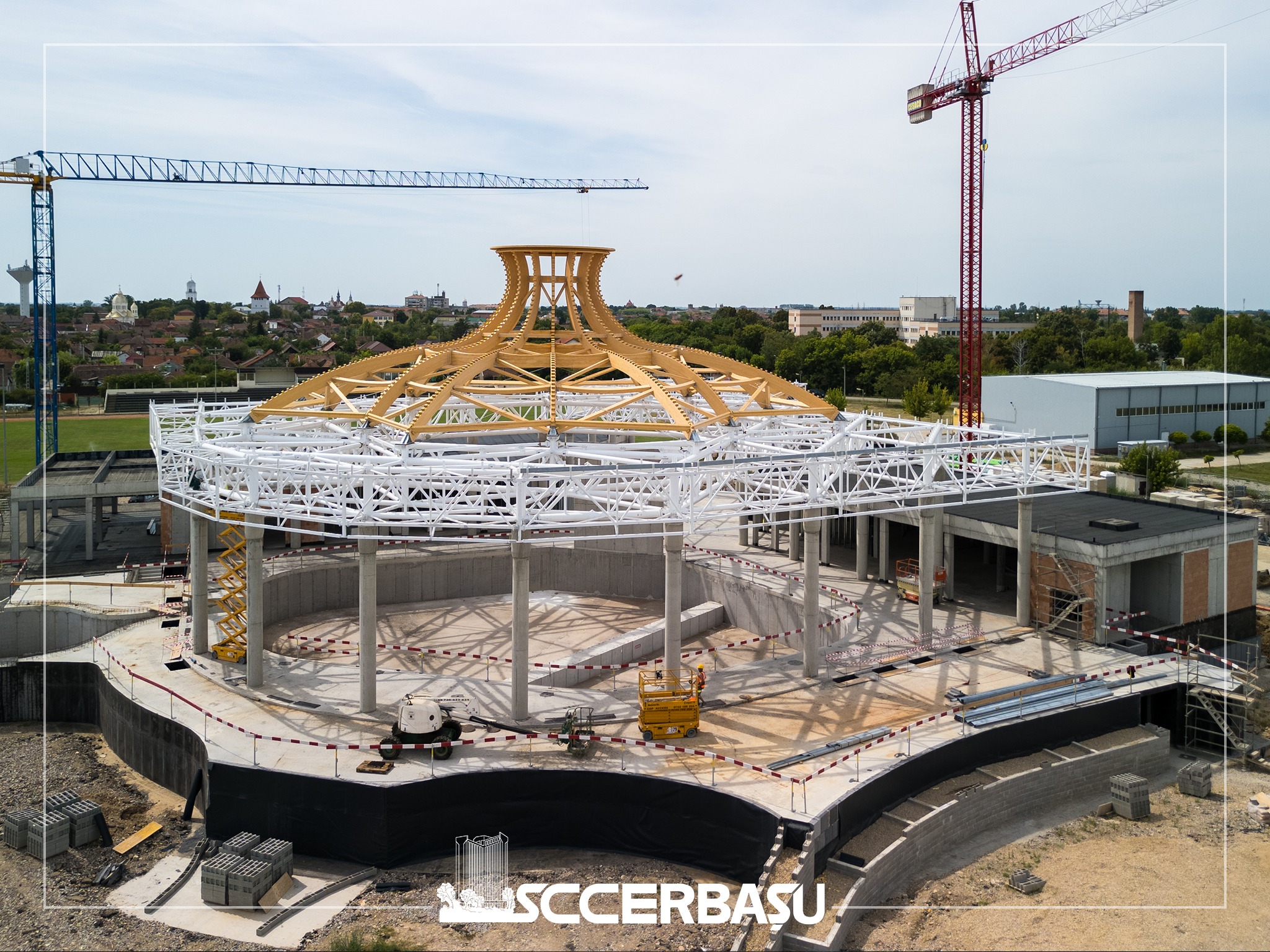 Aquaparkul de la Salonta, mai aproape de finalizare