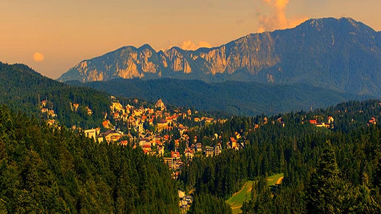 Pe străzile din Predeal