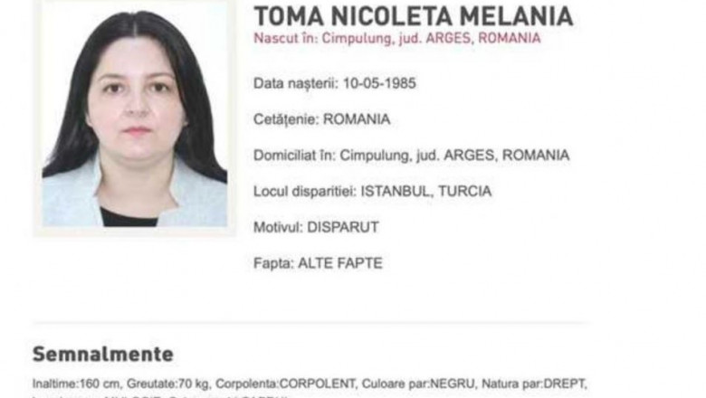 Românca dispărută în Turcia a fost găsită (update)