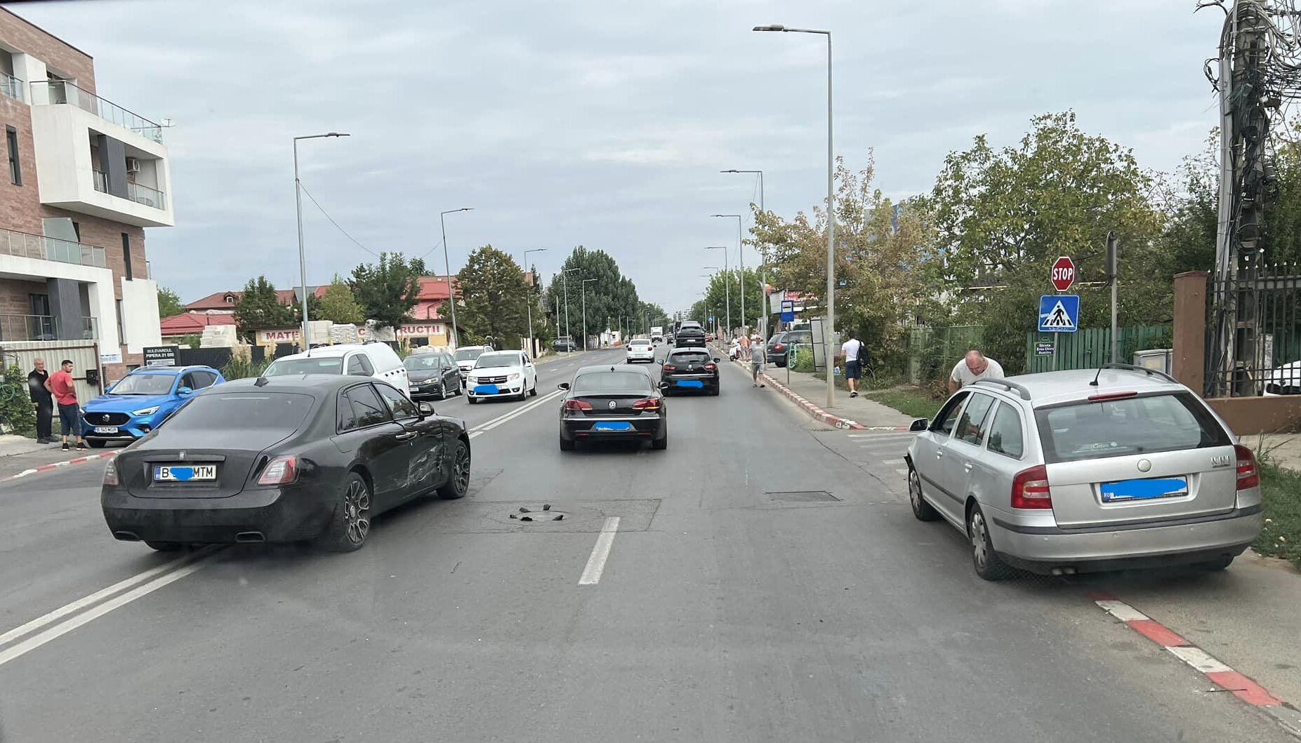 Iar și-a bușit Gigi Rolls-ul