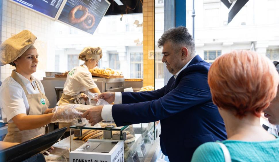 Elefantul din covrigăria lui Marcel Ciolacu