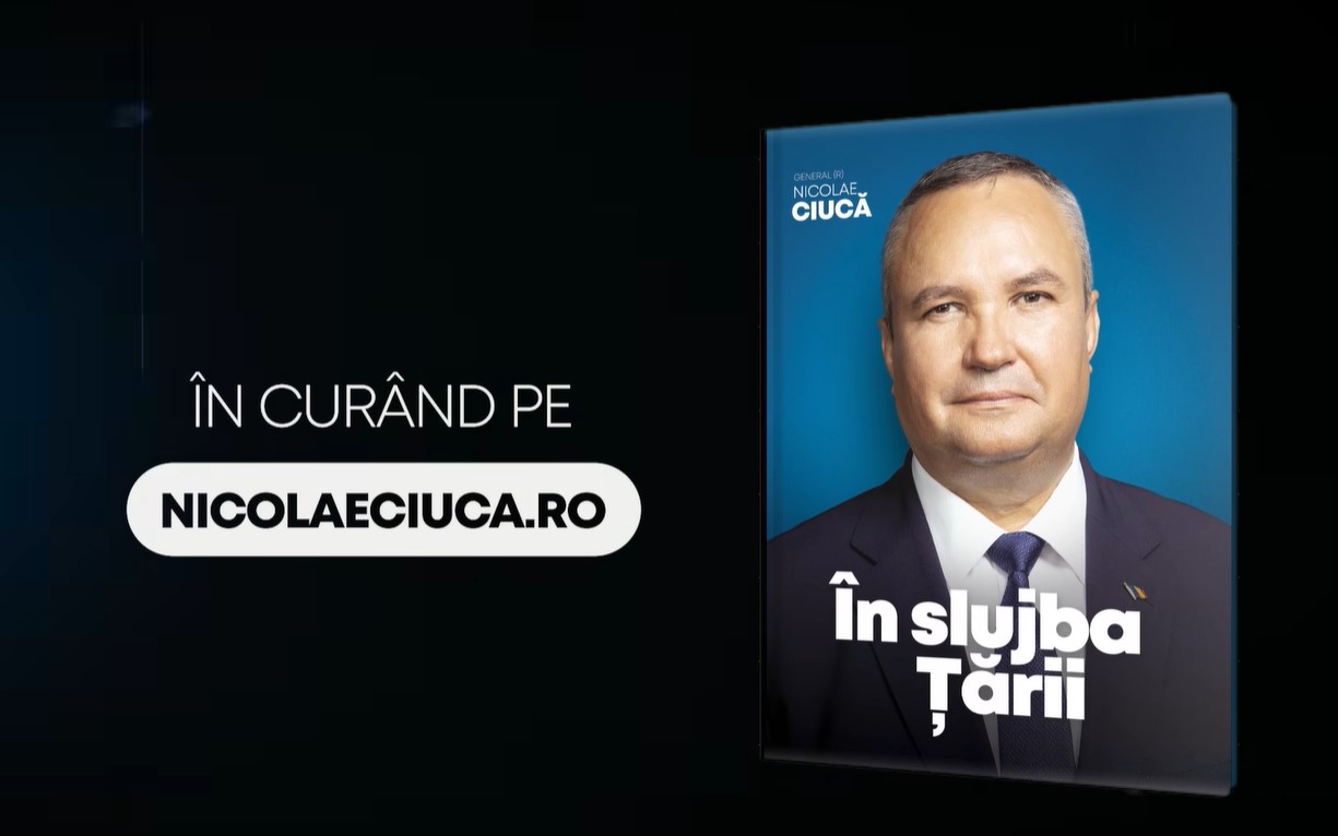 Ciucă, în sfârșit scriitor