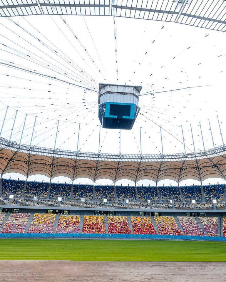 „Gazon nou, de tip hibrid, pe Arena Naţională” (foto)