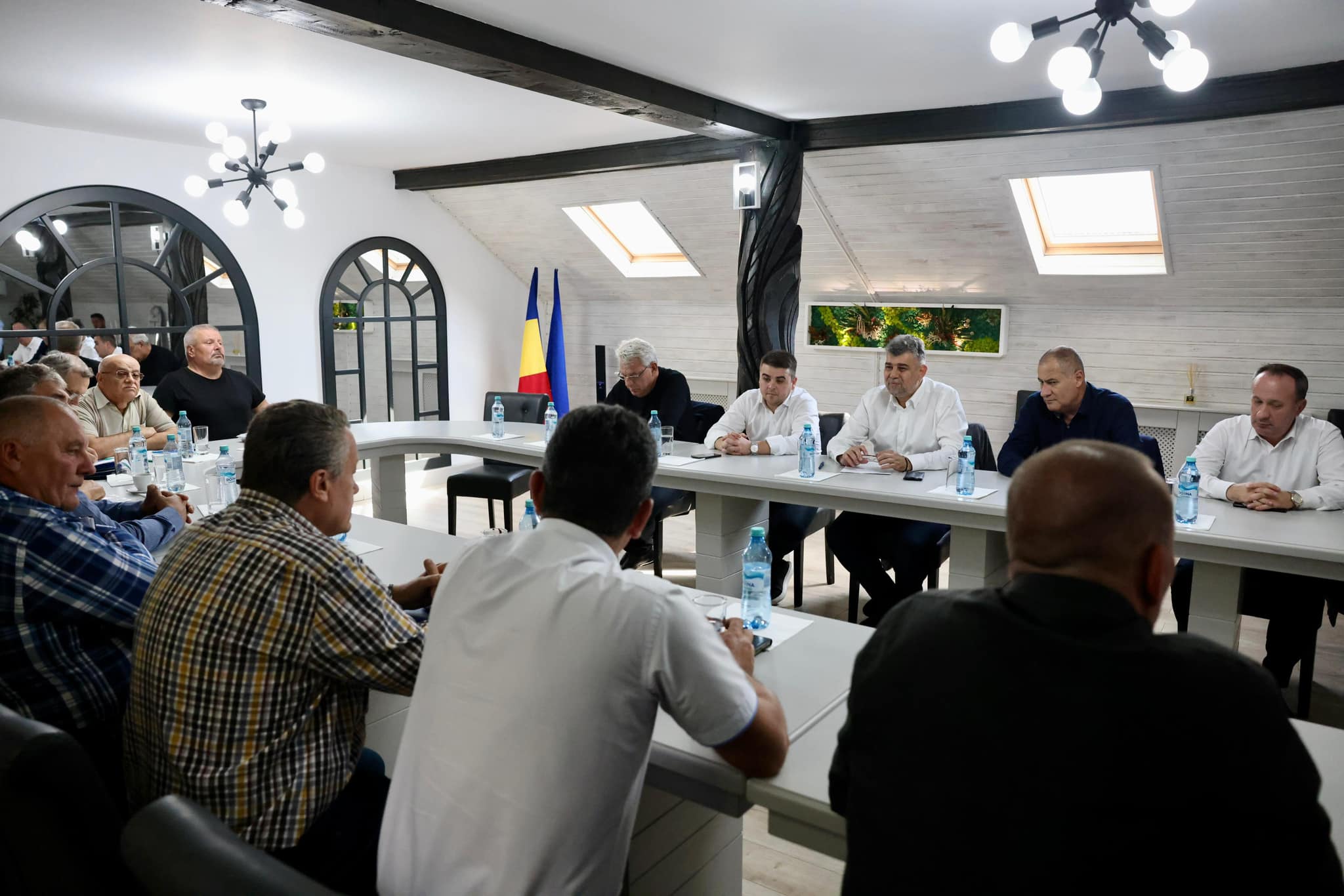 Ciolacu a dat ochii cu minerii: Pe cine a dat vina pentru pensii