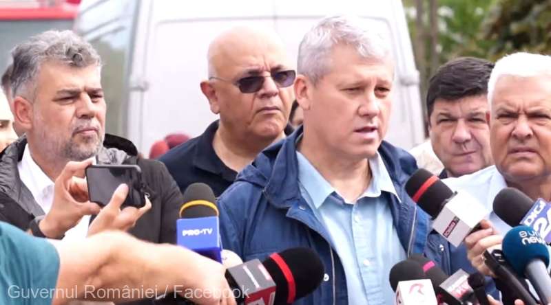 Echipat cu cizme, Ciolacu a evaluat pagubele de la inundaţii