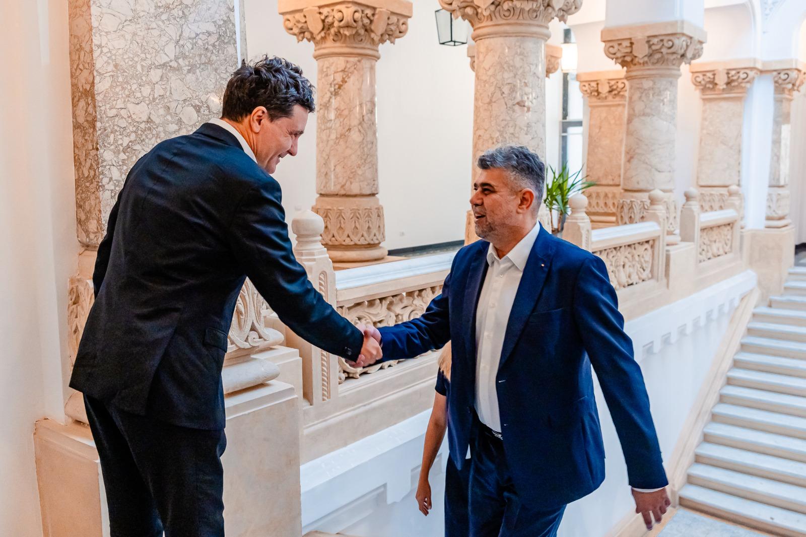 Nicușor Dan. „Dl Ciolacu se teme că va fi obligat să poarte fustă dacă ajung eu la Cotroceni”