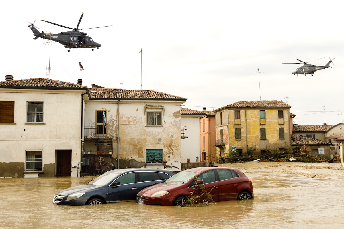 (VIDEO) Furia ciclonului Boris în Italia
