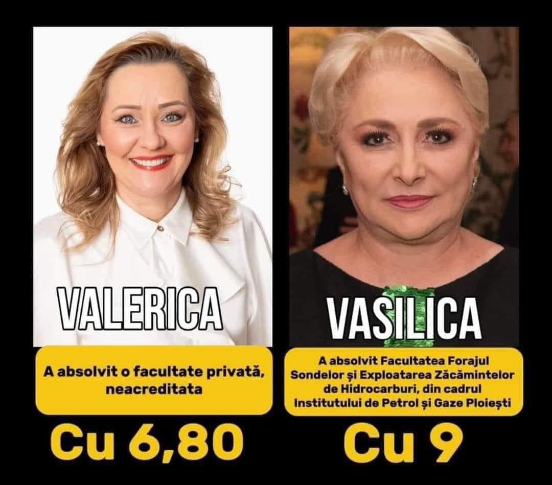 Râde lumea. Vasilica, mai deşteaptă decât Valerica 