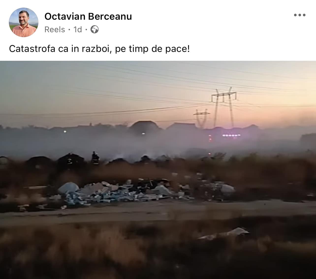 Arderi ilegale în jurul Bucureștiului în timp ce fugeam de Ashley