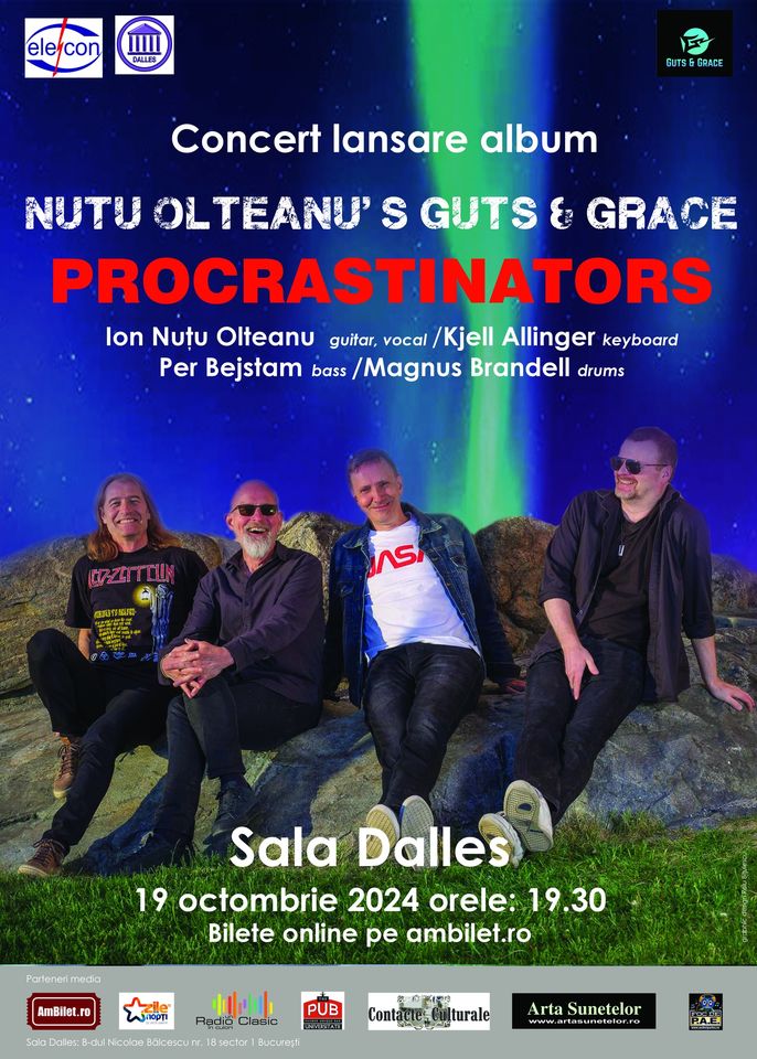 O legendă a rockului românesc și un concert de neratat: Nuțu Olteanu’s Guts&Grace