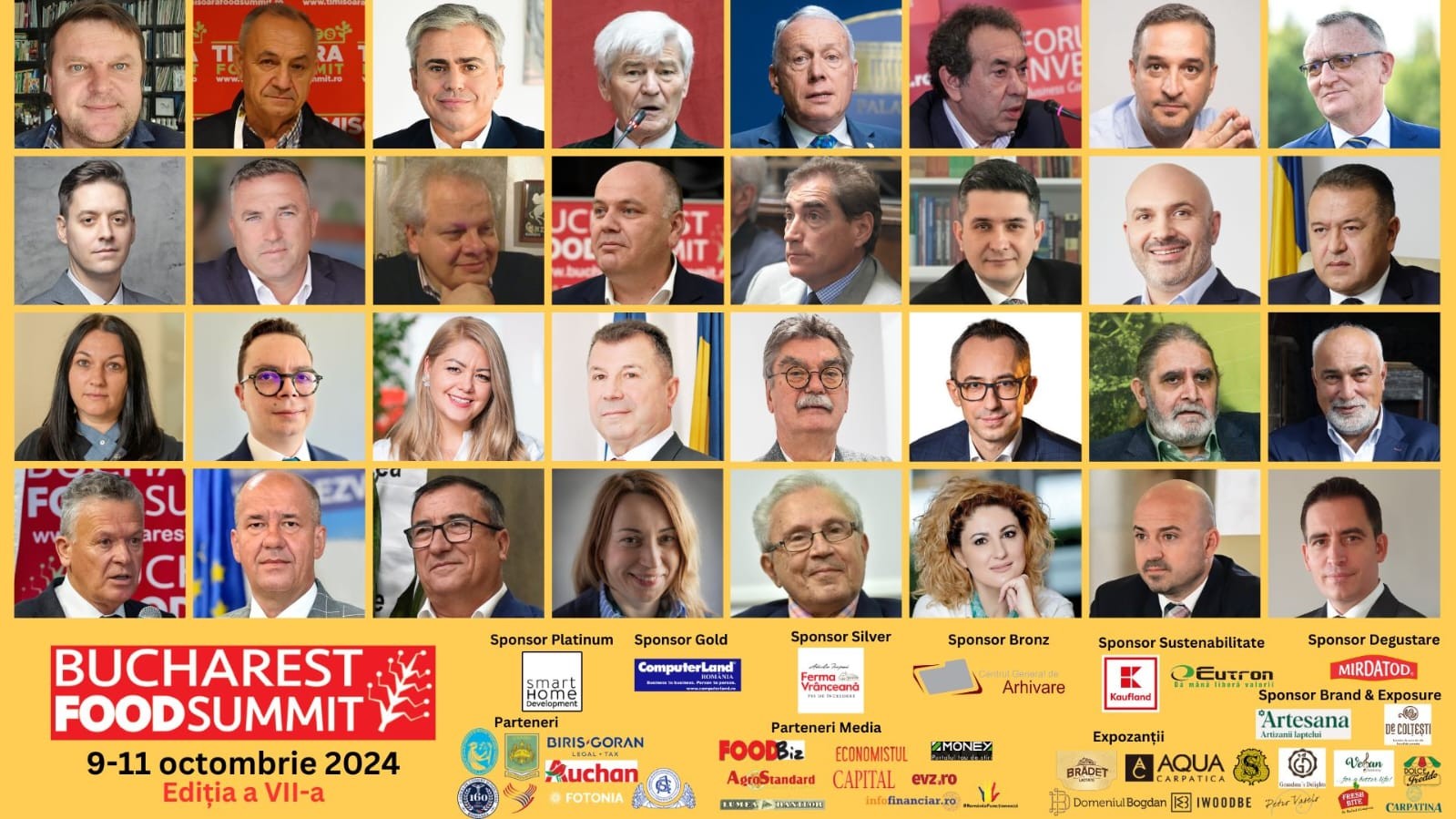 BucharestFoodSummit 2024, cel mai important eveniment de business al toamnei