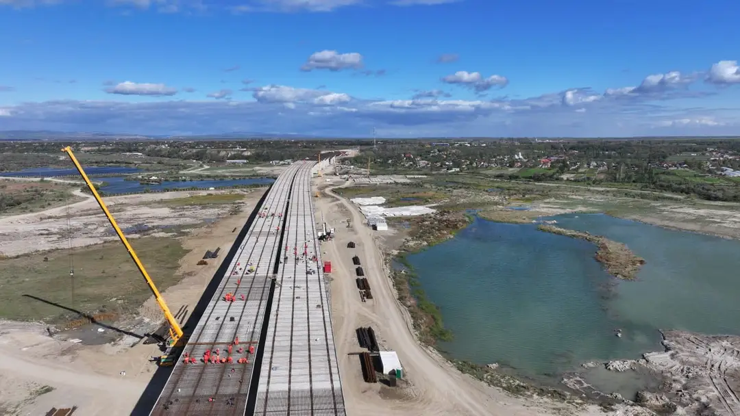 Autostrada Moldovei A7: Termene optimiste pentru deschiderea traficului până la 1 decembrie