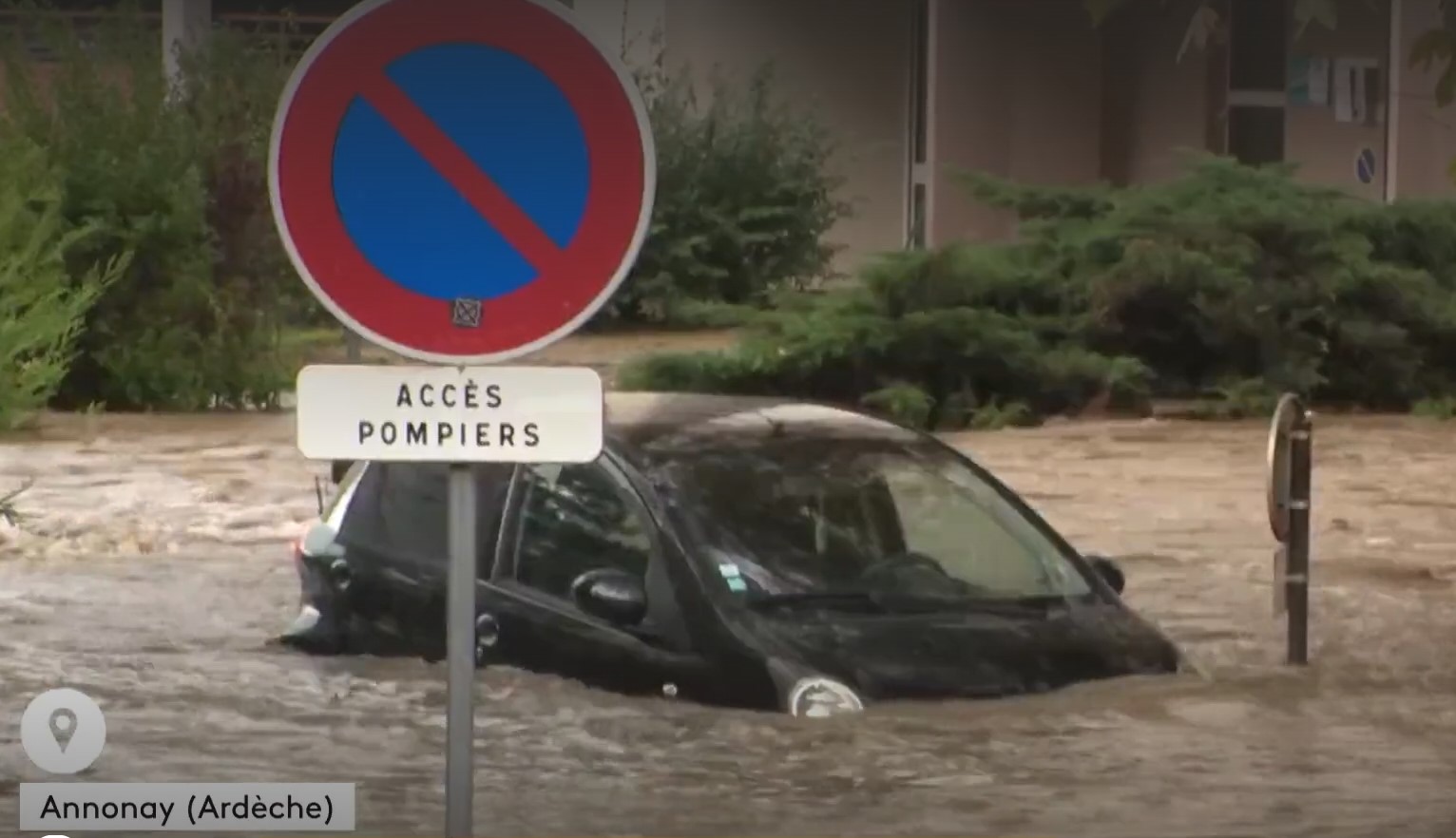 Inundații în Franța