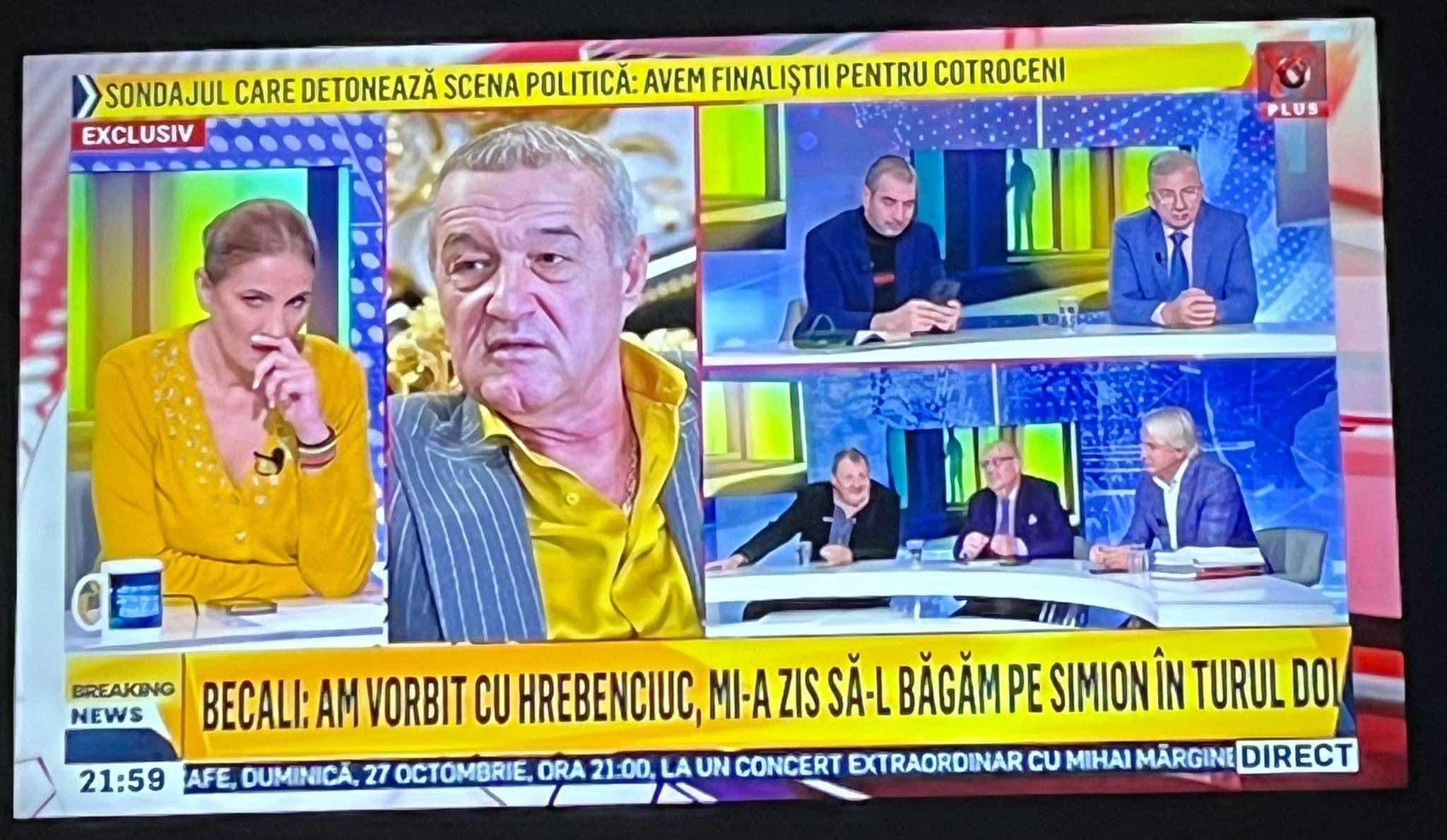 Blat politic dezvăluit de Becali. „Eu am vorbit cu Hrebenciuc”