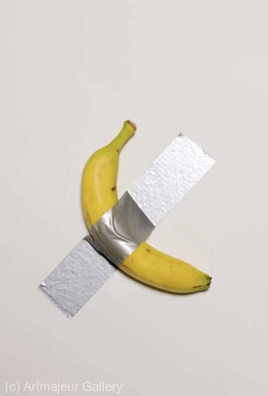 Artă de 1 milion de dolari? O banană pe perete