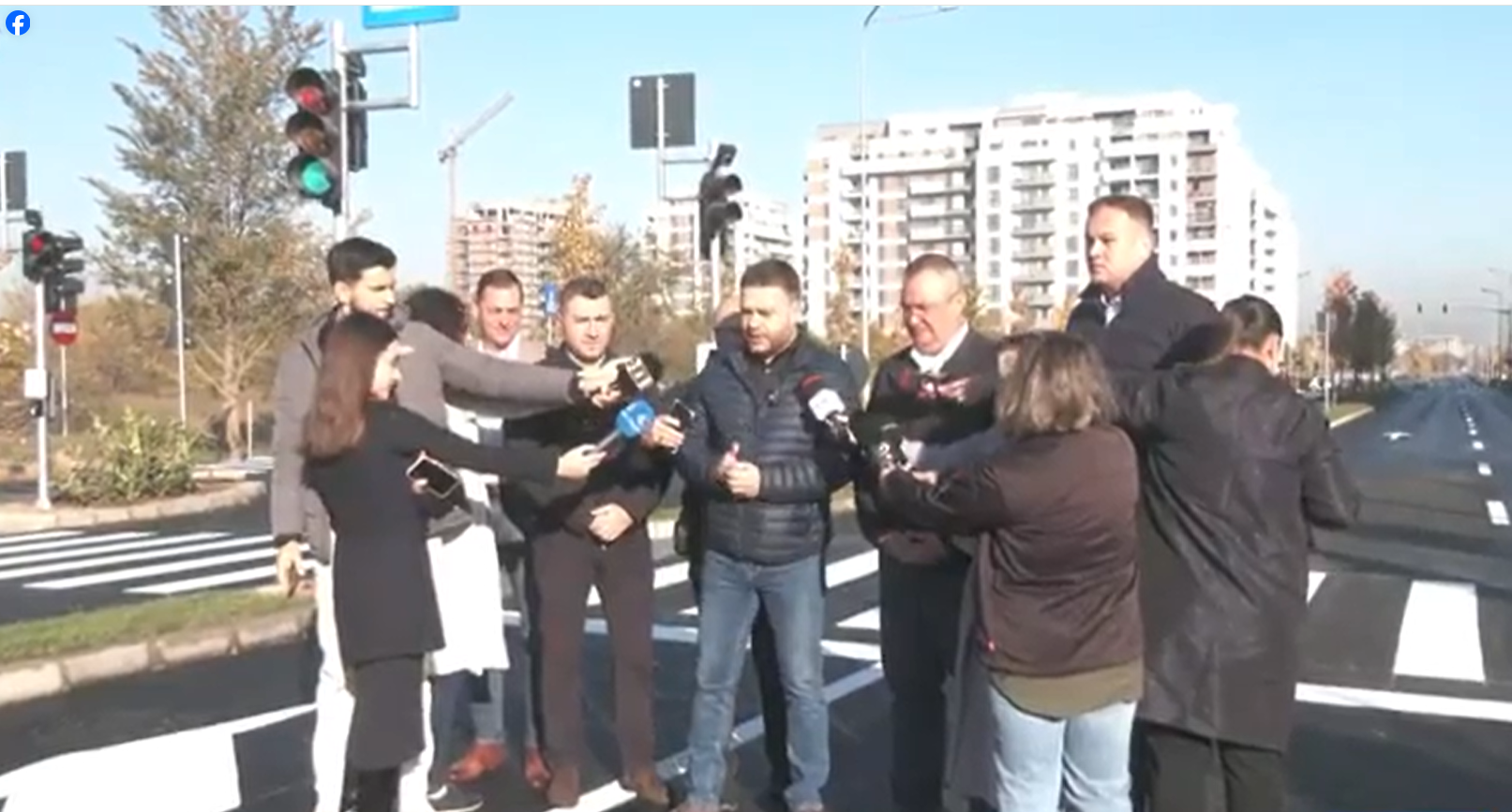Ciucă inaugurează un bulevard. „Asta înseamnă să vezi lucrurile în viitor”