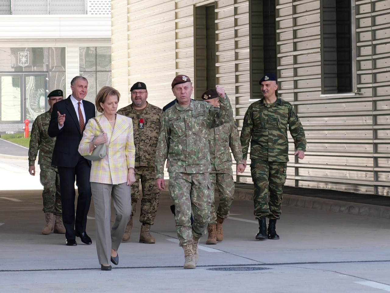 Majestatea Sa Margareta, ca un șef de stat, la Sibiu