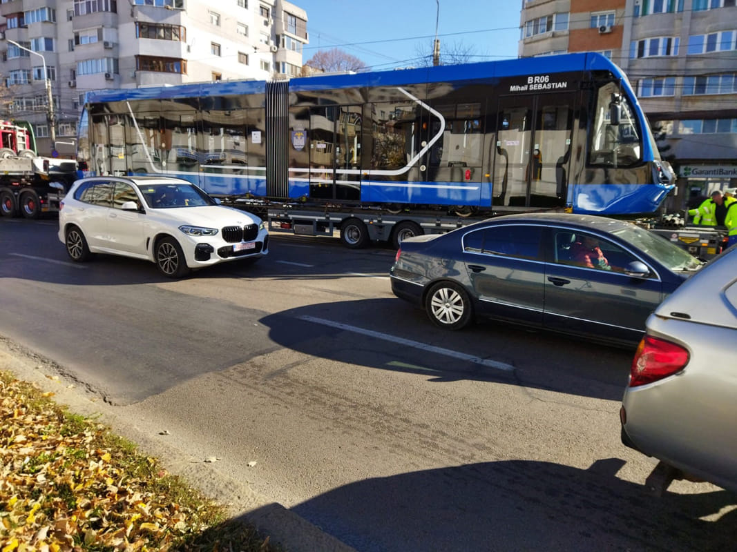Tramvaiul Mihail Sebastian a ajuns la Brăila
