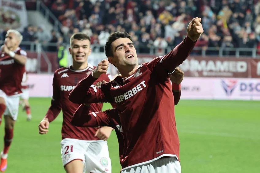 Premieră, Rapid a urcat pe loc de play-off