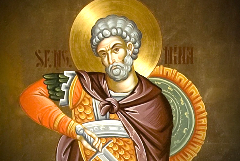 Sf. Mare Mucenic Mina, ocrotitorul celor păgubiţi