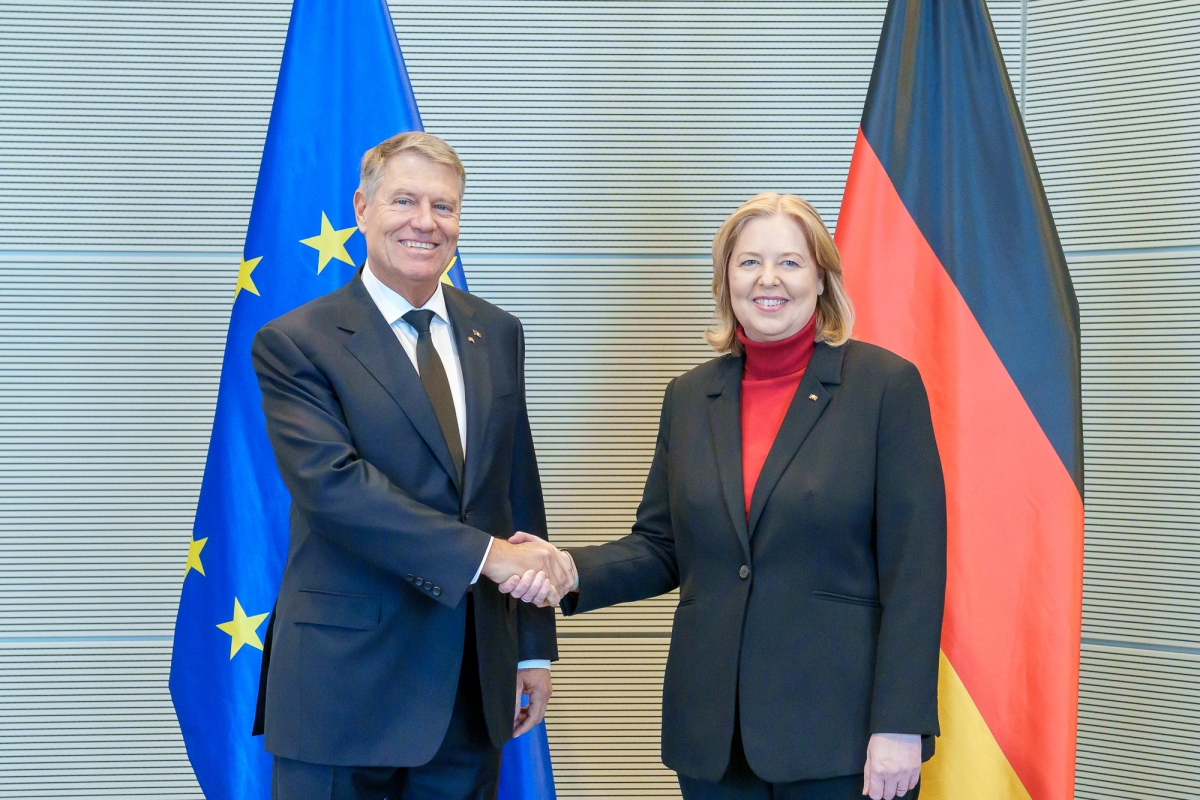 Iohannis, întâlnire cu preşedintele Bundestagului