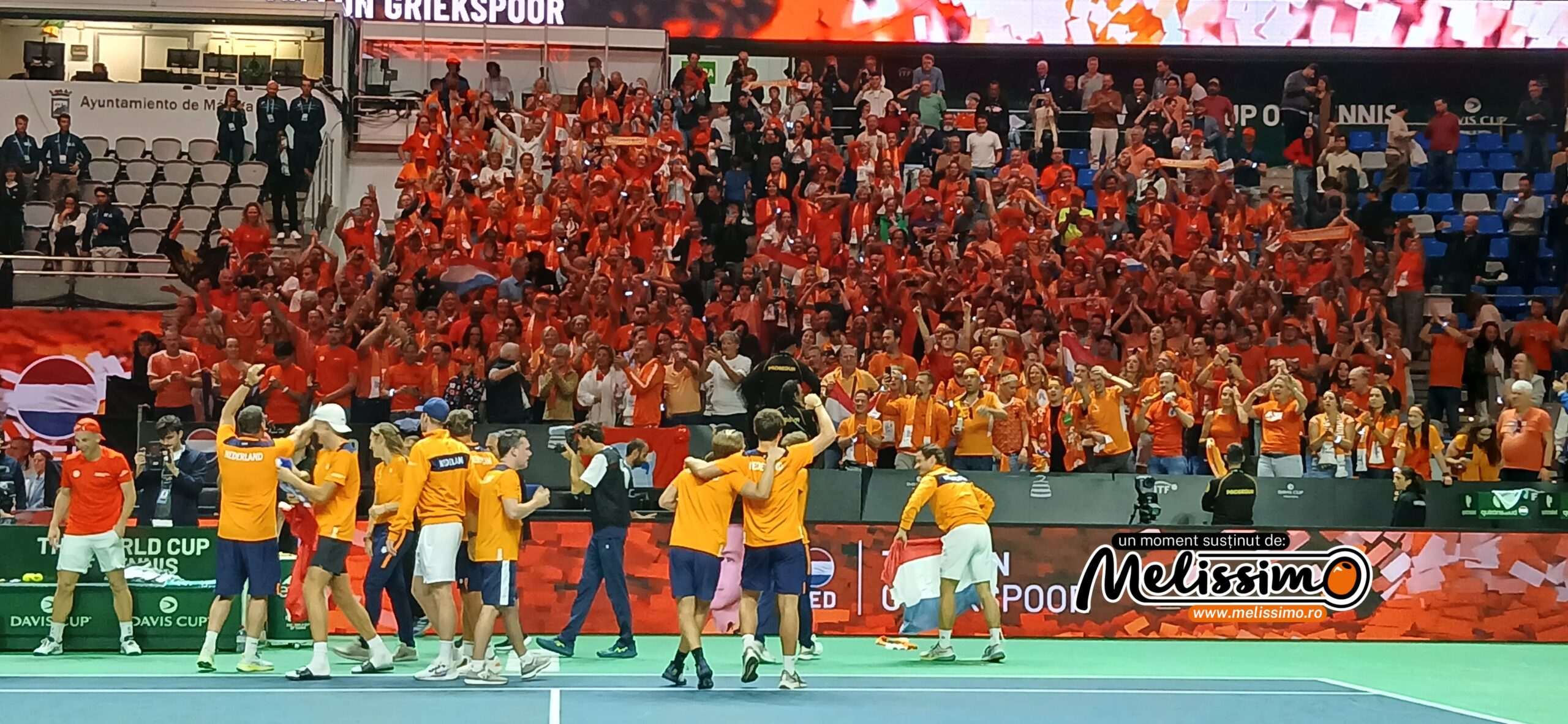 Olanda şi Italia, în finala Cupei Davis