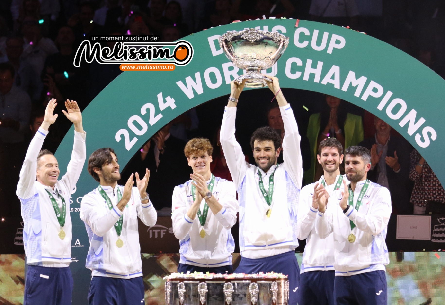 Italia a cucerit Cupa Davis (foto)