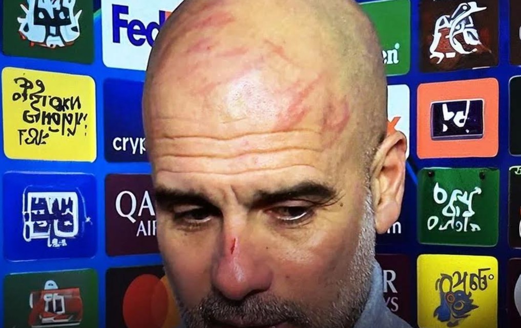 Șocant! Pep Guardiola și-a făcut-o cu mâna lui