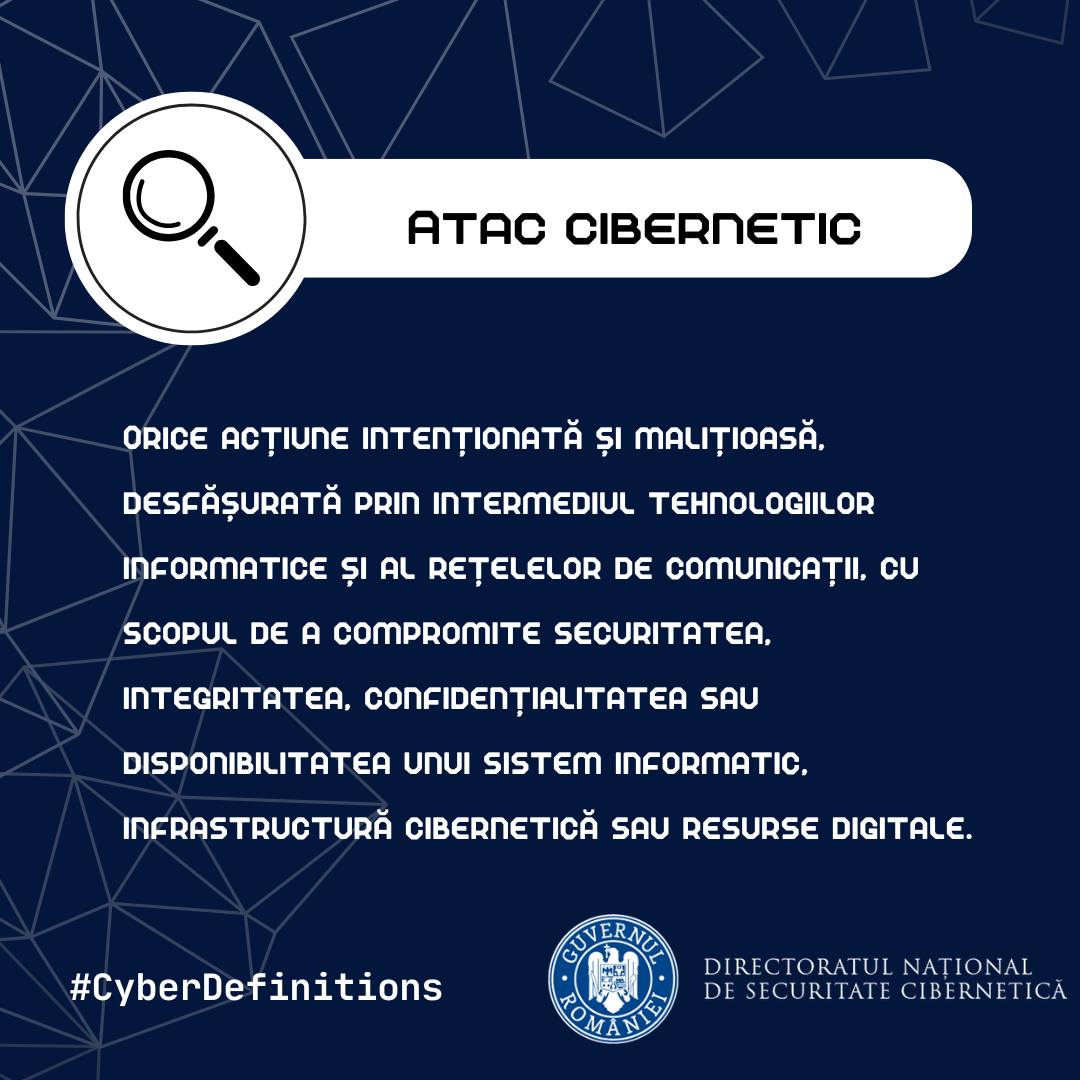 DNSC lămurește ce e un atac cibernetic