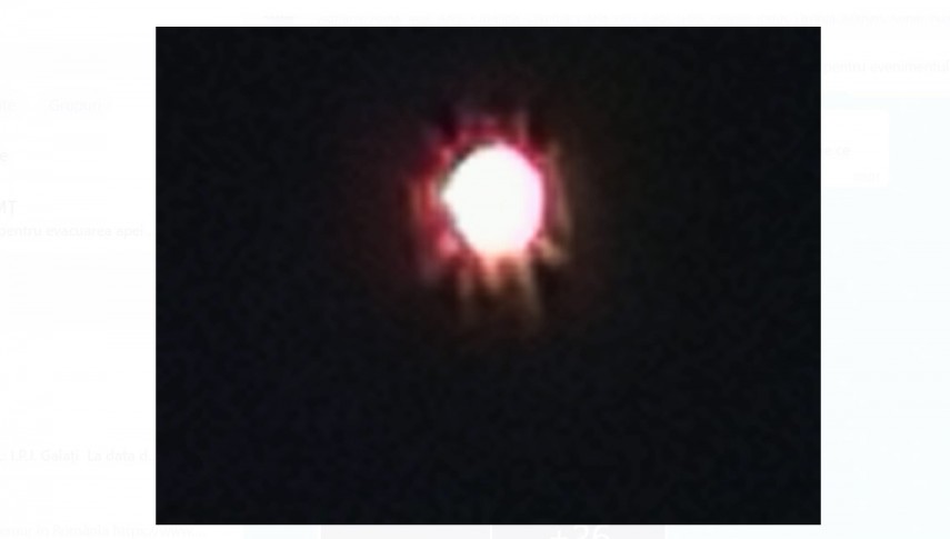 (VIDEO) Misterioasa lumină văzută pe cer la Constanța și Tuzla