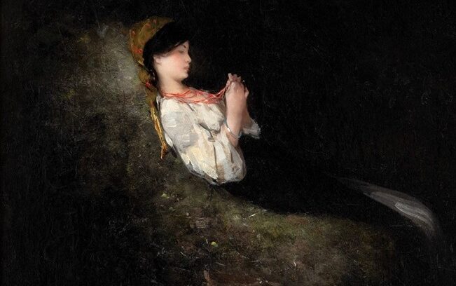 Tabloul „Ţărăncuţă odihnindu-se” de Nicolae Grigorescu a fost vândut