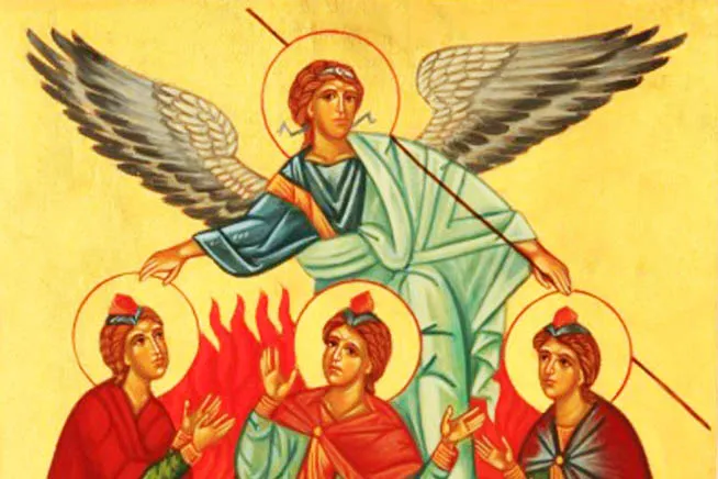 Sfântul Proroc Daniel şi Sfinţii Anania, Azaria şi Misail