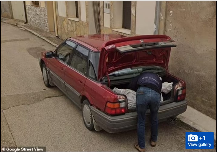 Criminală dată de gol de Google Street View