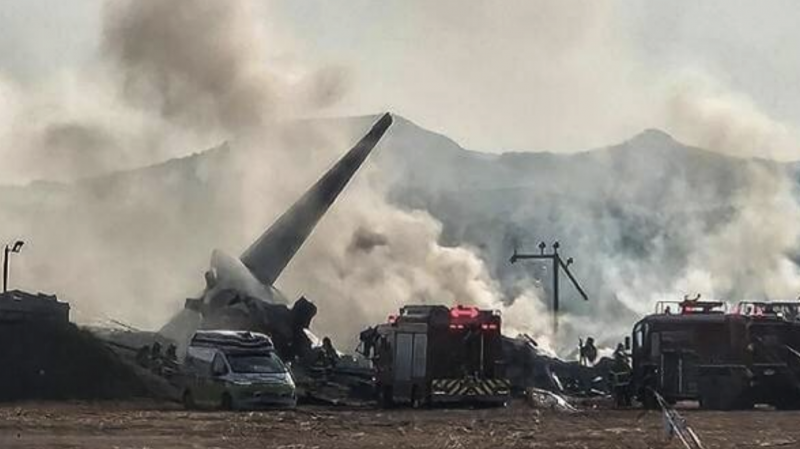Catastrofă aviatică, avion cu 181 de persoane la bord s-a prăbușit în Coreea de Sud