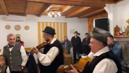 Imagini inedite. Călin Georgescu și George Simion, în prima zi a noului an