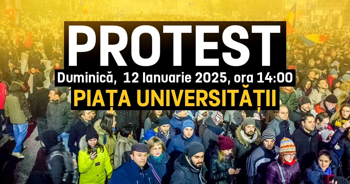 AUR anunţă un protest masiv pentru libertate şi democraţie