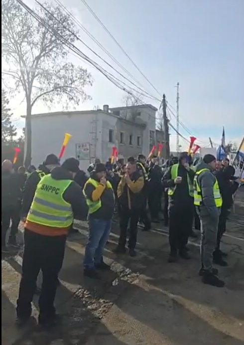 (VIDEO)Protest la Punctul de frontieră Sculeni